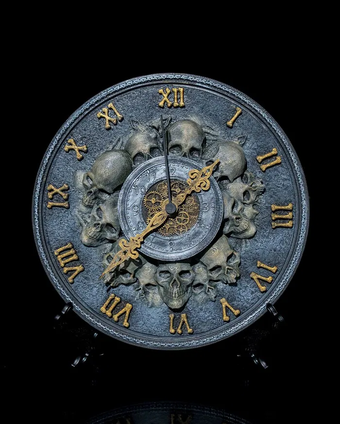 Timeless_Skull_Wall_Clock_1_5fa51270ac-1 Timeless Skull Wall Clock Stl File